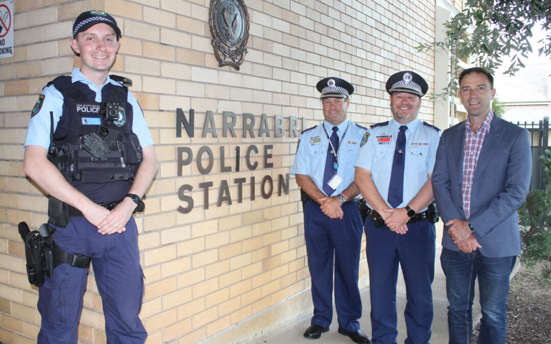 New officer welcomed to Narrabri command