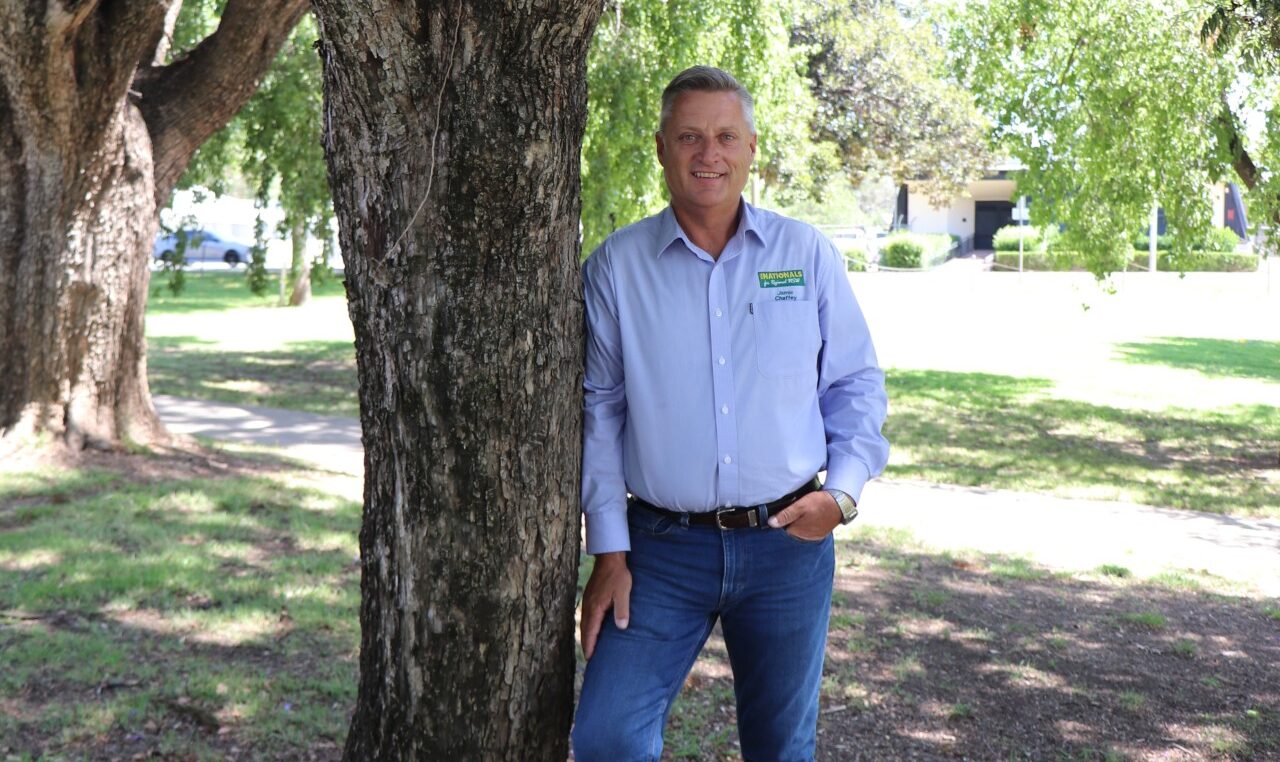 Jamie Chaffey calls for interest-free loans for farmers impacted by floods, drought