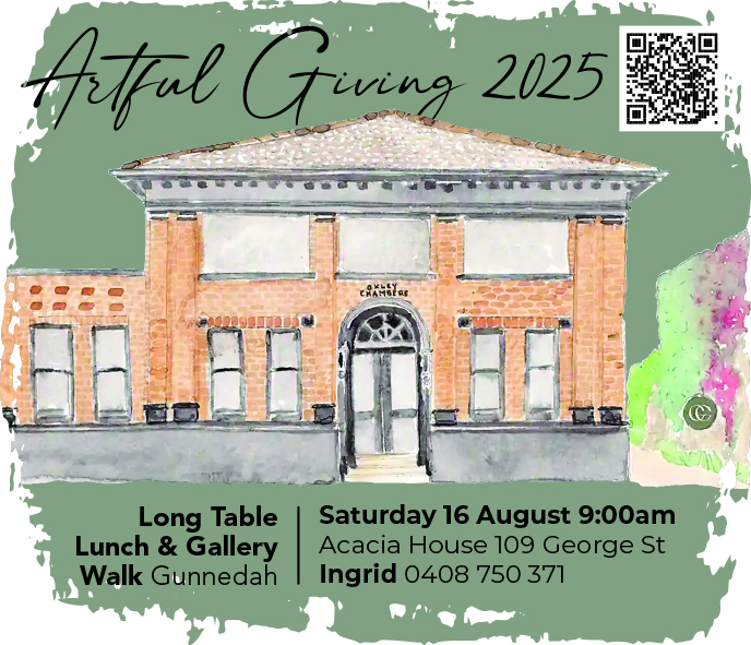 Artful Giving blending regional art with social impact for Gunnedah Family Support