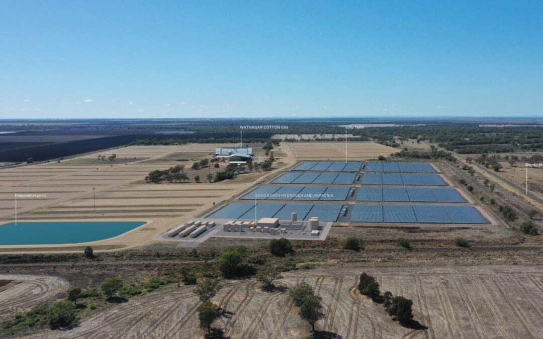 Large-scale Moree green hydrogen, ammonia project gets green light