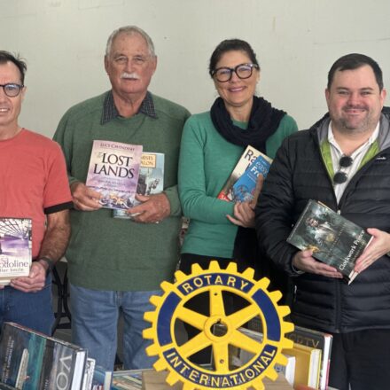Book lovers rejoice: Rotary’s sale is back in Maitland Street
