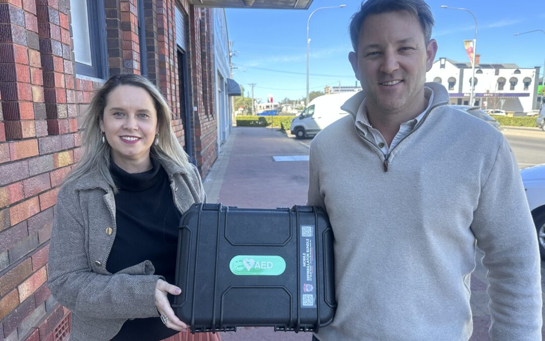 Lifesaving device  boosts safety at  Narrabri Jockey Club