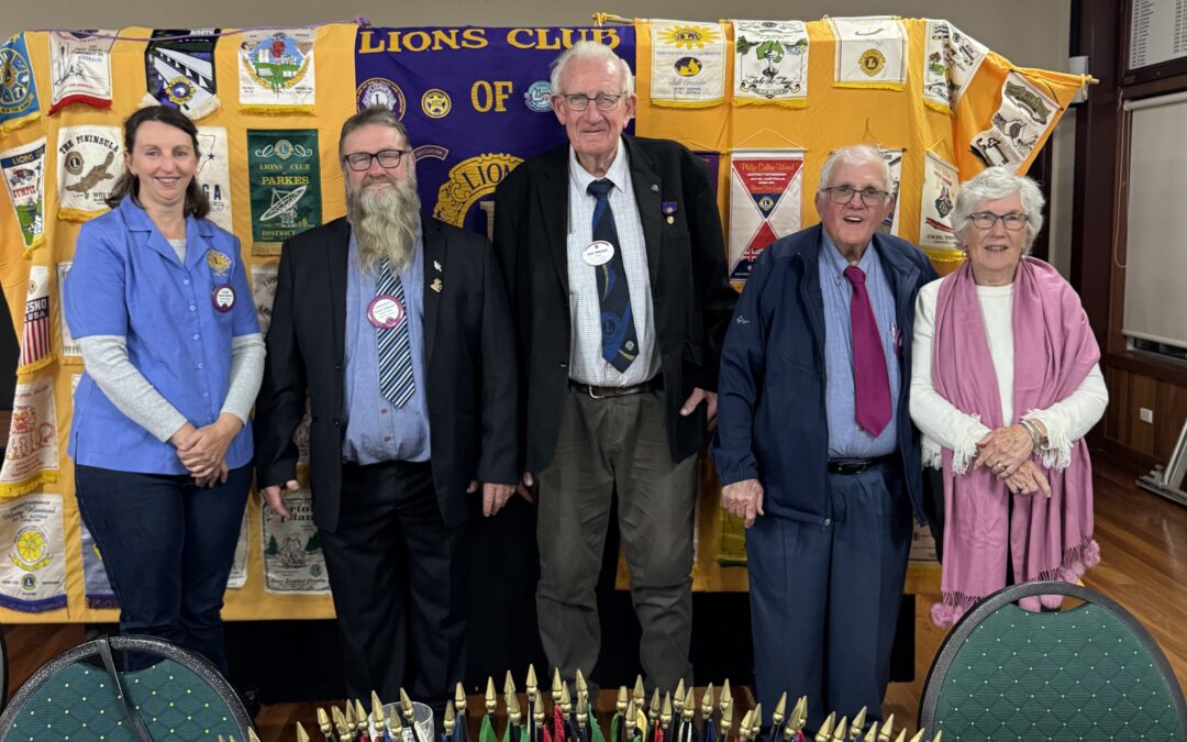 Wee Waa Lions Club roars ahead with 973 hours of service in one mighty year