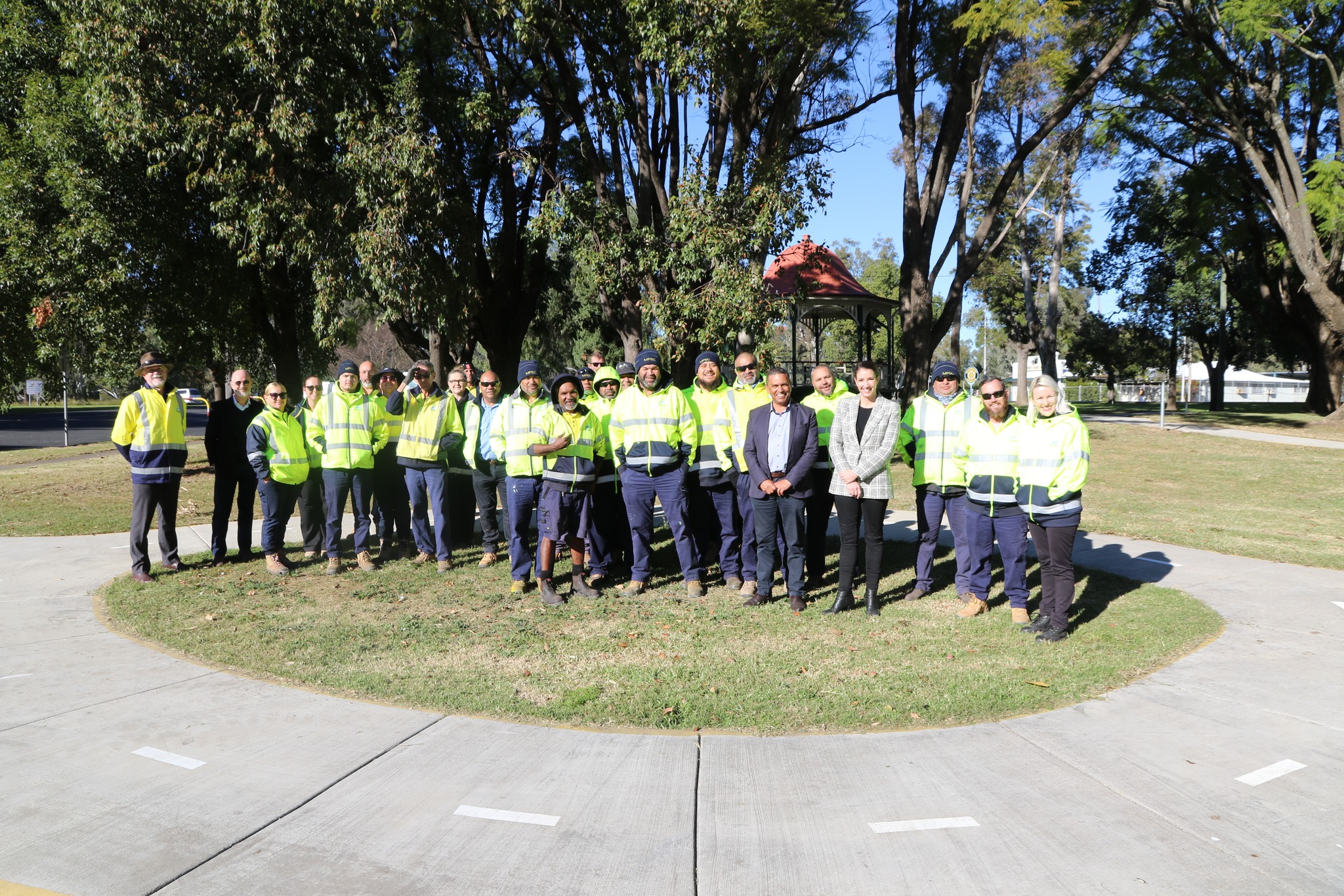 Kirkby Park bike path project completed