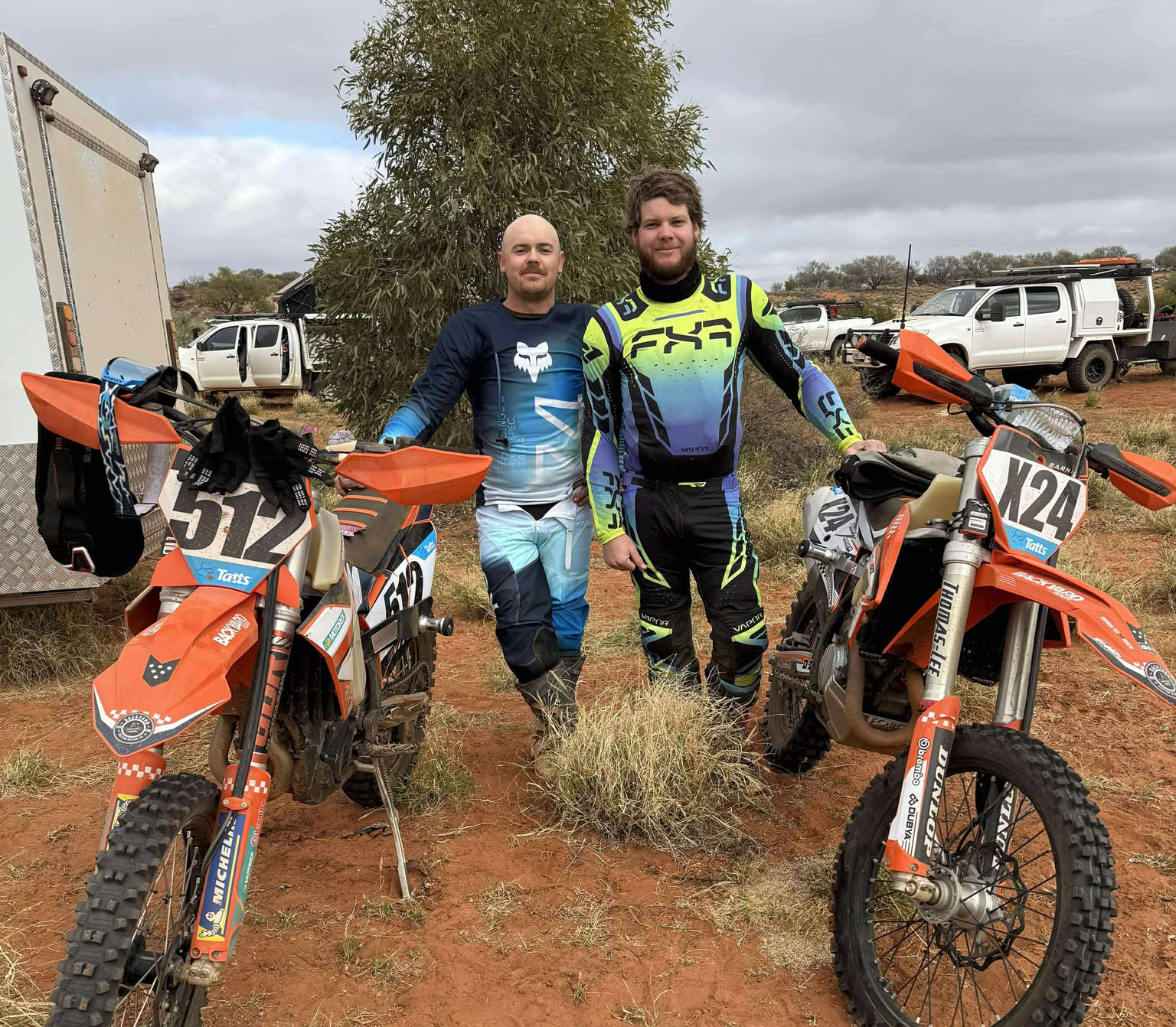 Narrabri mates conquer gruelling Finke Desert Race