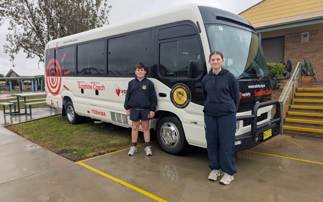 Welcome addition of new town school bus