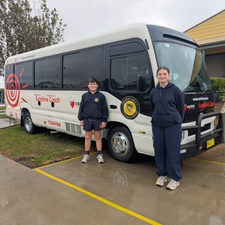 Welcome addition of new town school bus