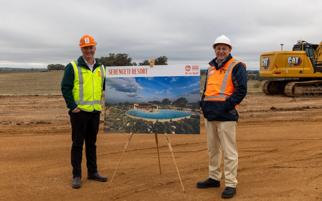 Construction underway on Taronga  Western Plains Zoo’s Serengeti Resort
