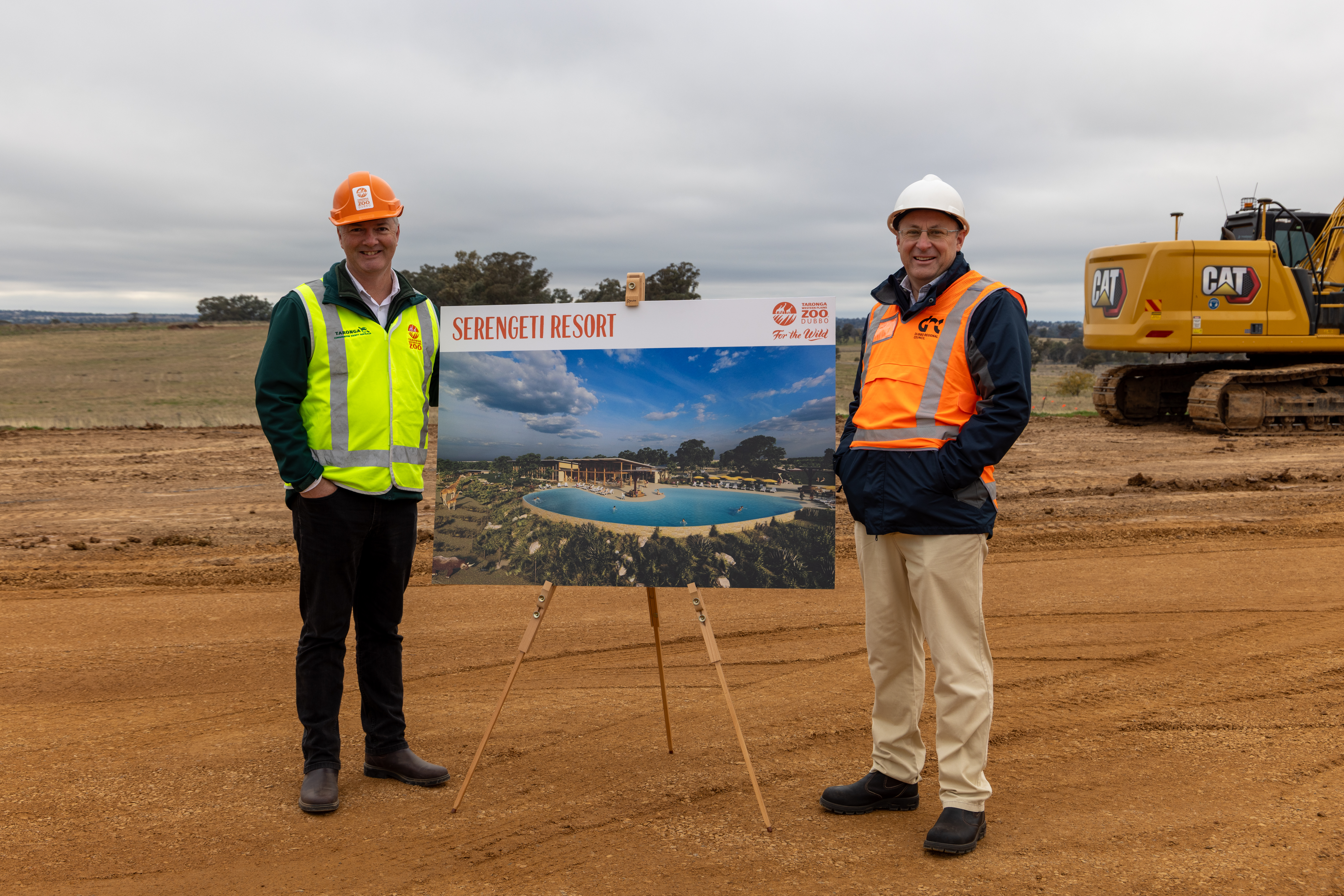 Construction underway on Taronga  Western Plains Zoo’s Serengeti Resort