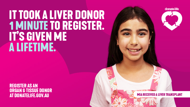 Community reminded to register as an  organ donor during DonateLife Week