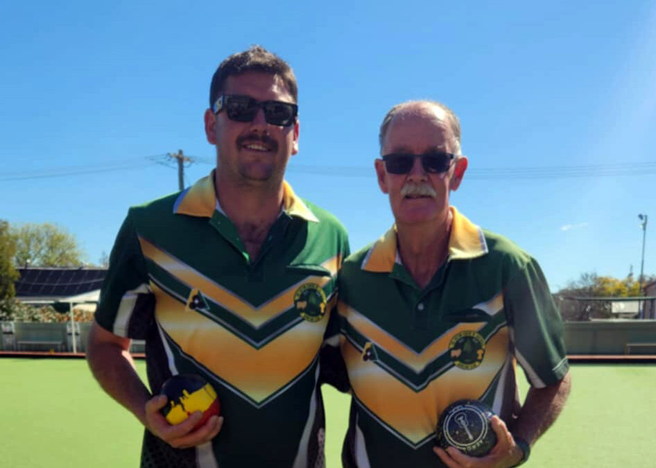Steve Berger claims his seventh Wee Waa Bowling Club A-grade singles title