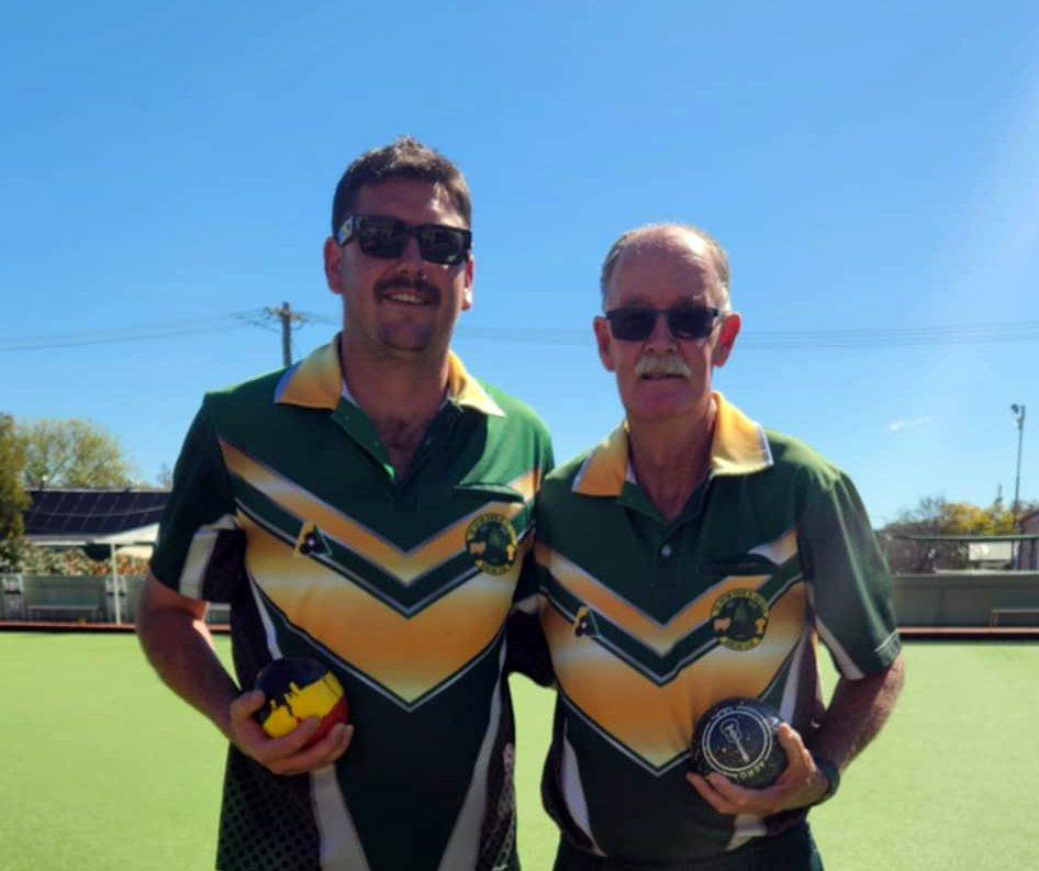 Steve Berger claims his seventh Wee Waa Bowling Club A-grade singles title