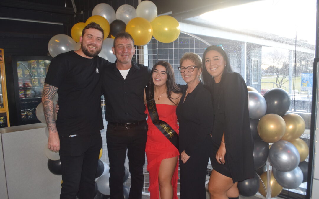 21st birthday celebrations for Ebonnie