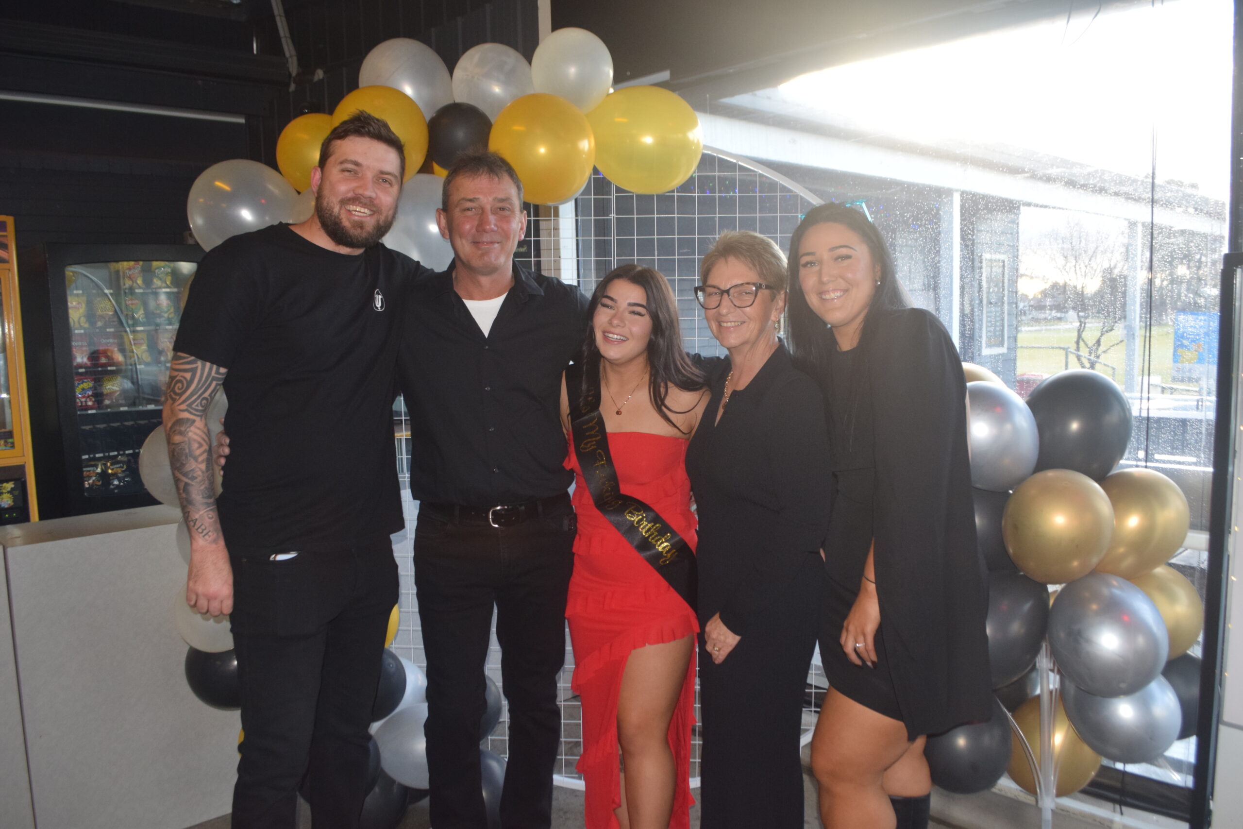 21st birthday celebrations for Ebonnie