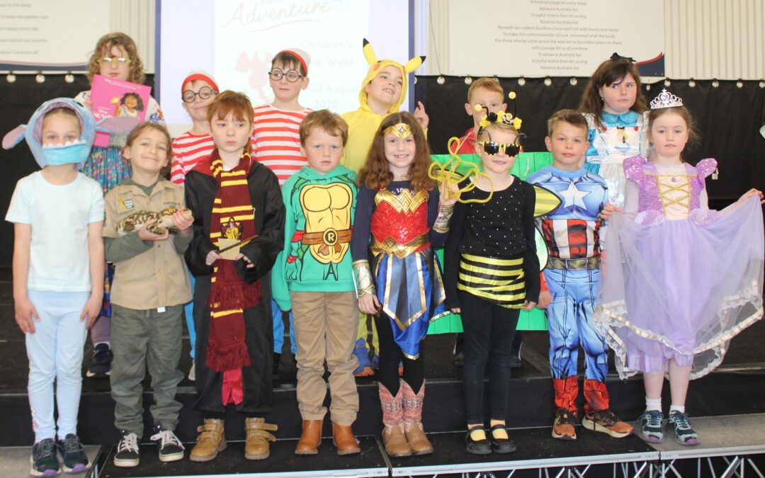 Colourful costumes on show for Book Week in Boggabri