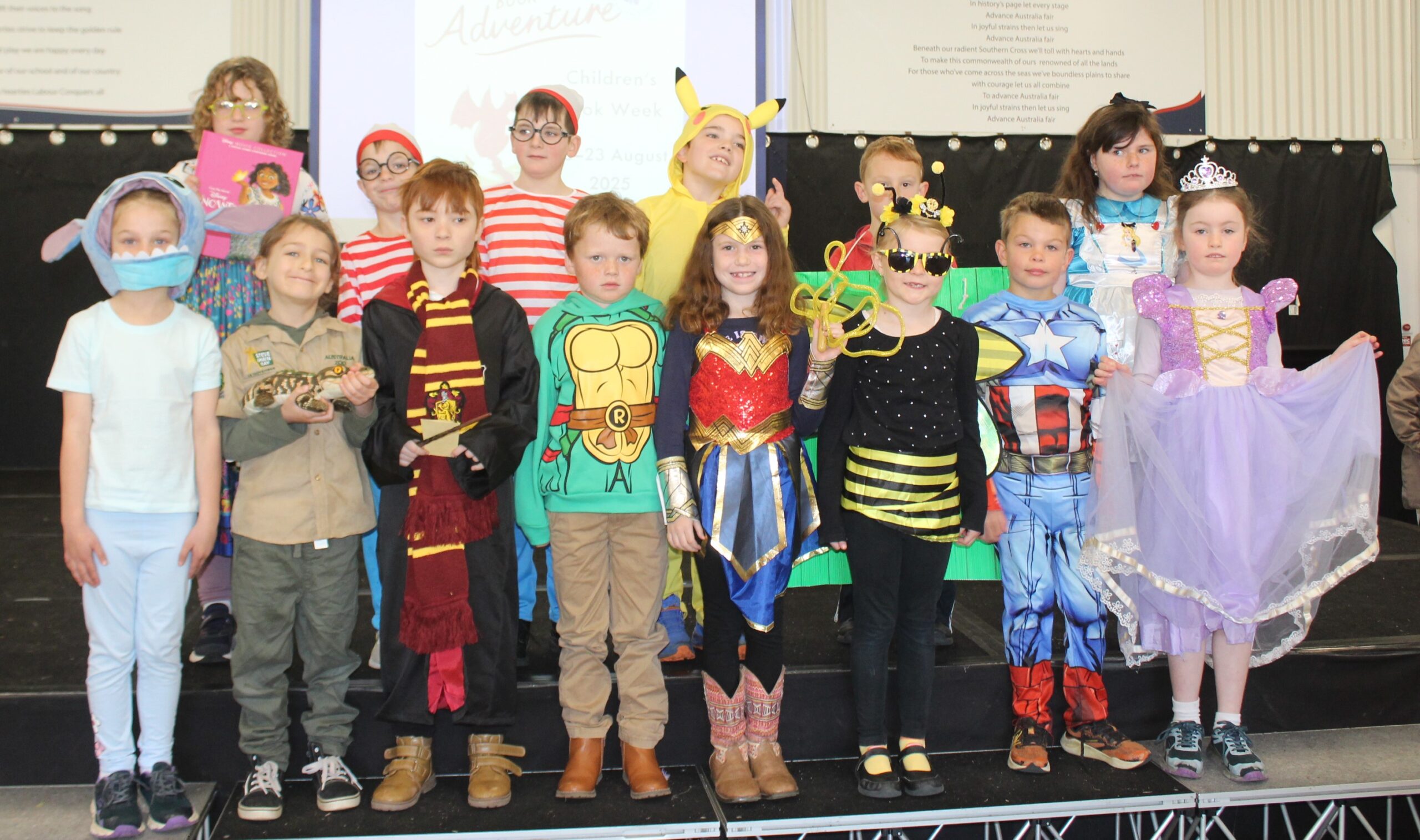 Colourful costumes on show for Book Week in Boggabri