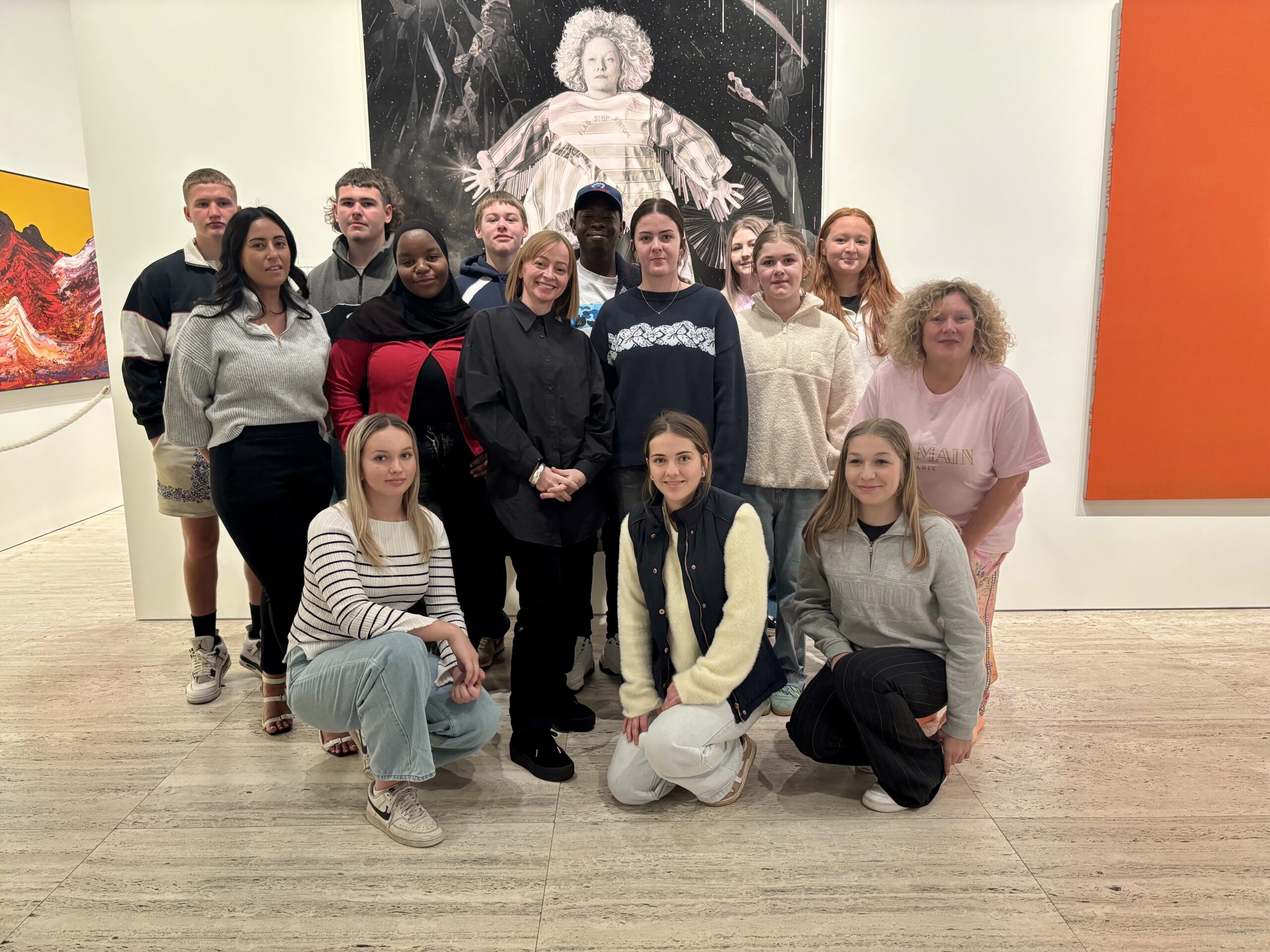 From Wee Waa to prestigious art fame:  Archibald winner inspires students