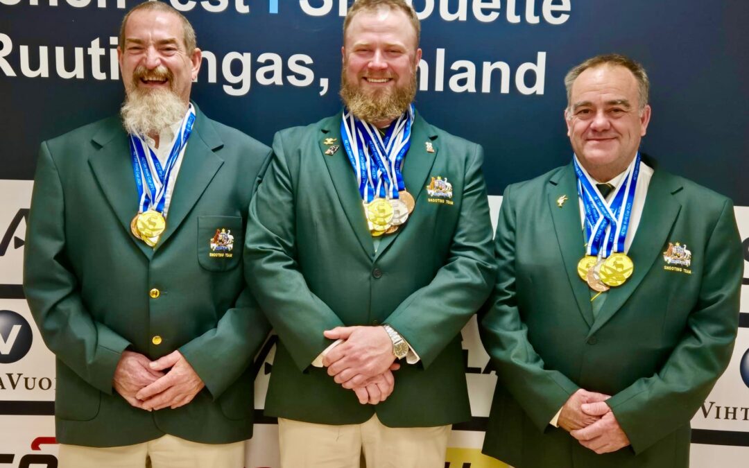 Narrabri pistol shooter brings home five medals from World Cup in Finland