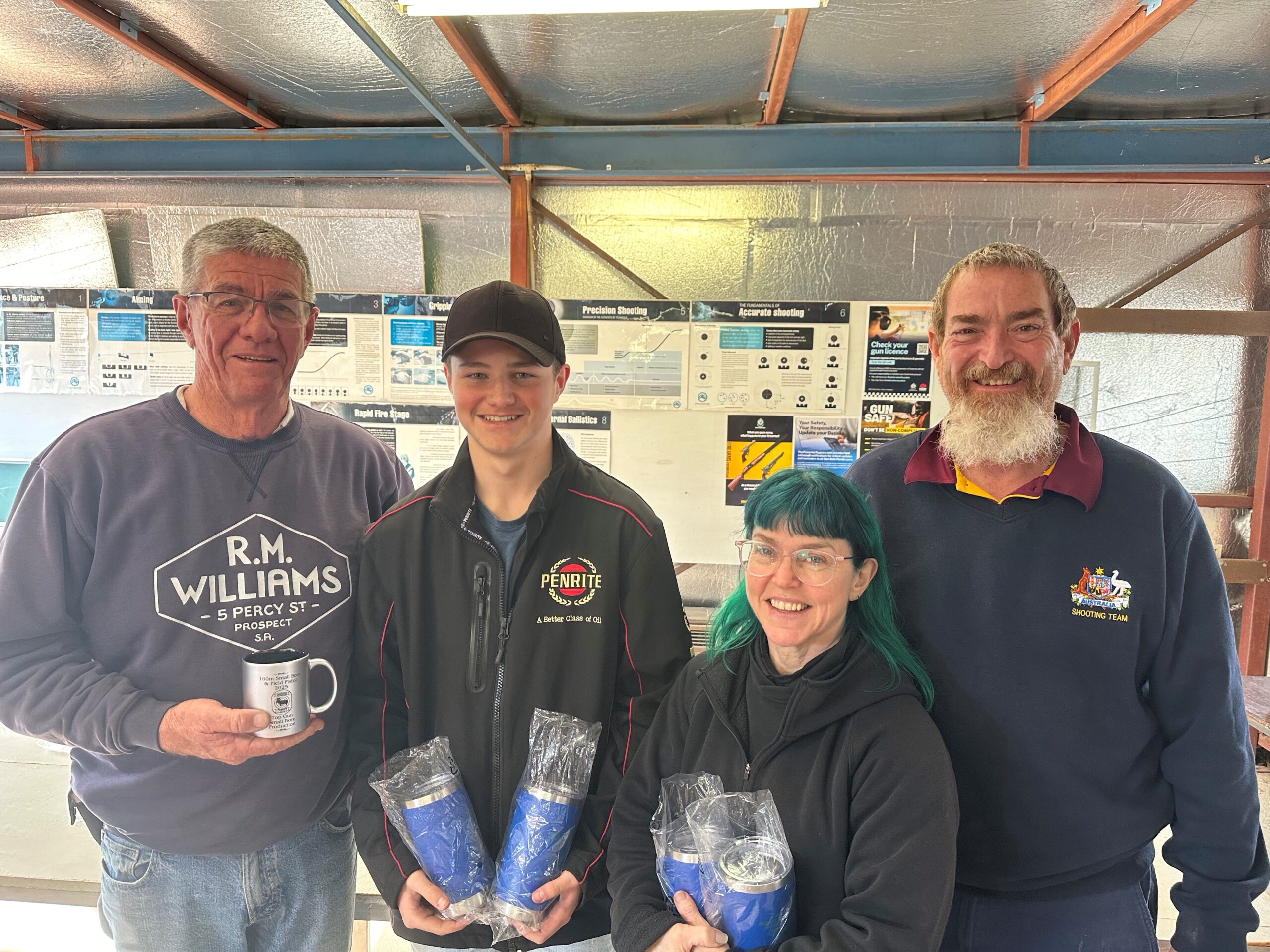 Narrabri Pistol Club hosts annual three-day Metallic Silhouette 100-metre Small Bore and Field Pistol Open