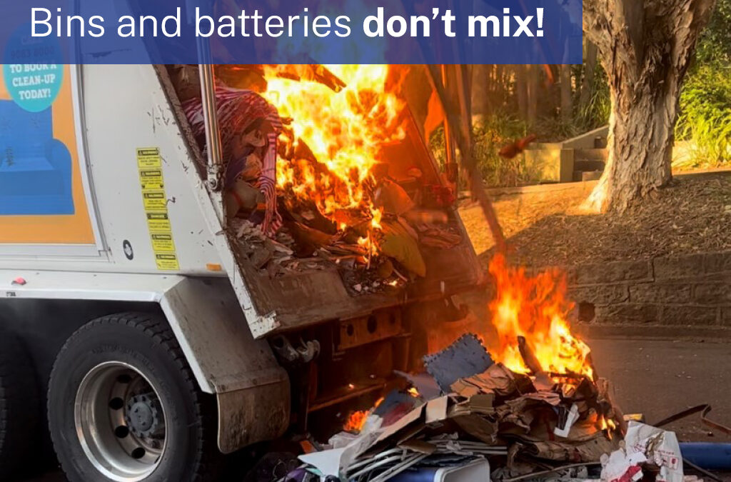 Know the danger: Why you should never ‘bin a battery’