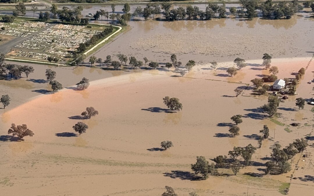 Disaster support after major flood in Namoi