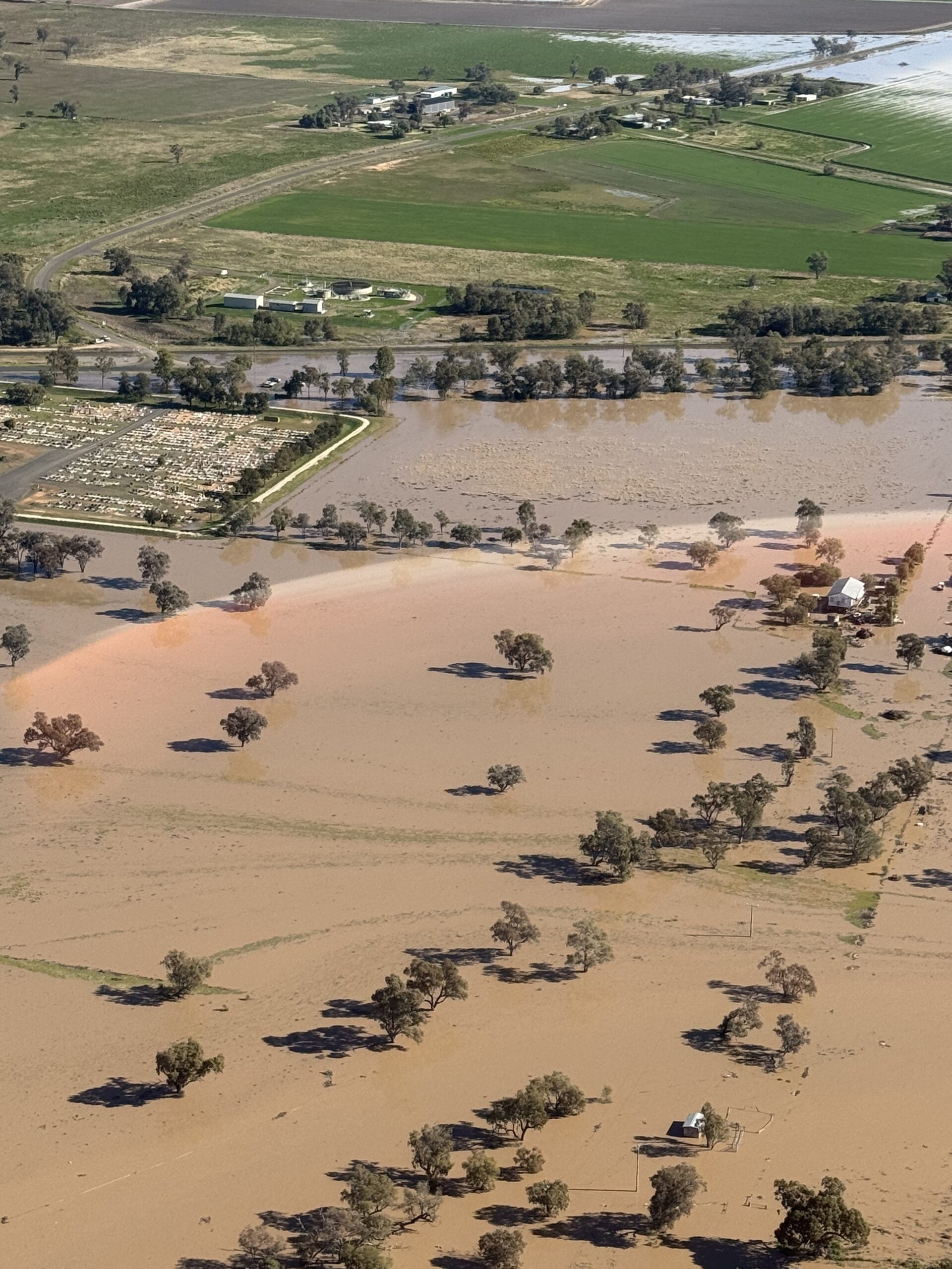 Disaster support after major flood in Namoi