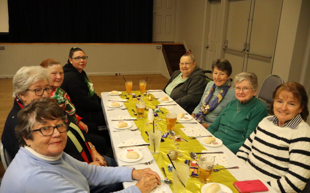 Christmas in July celebrated by Meals on Wheels clients and volunteers