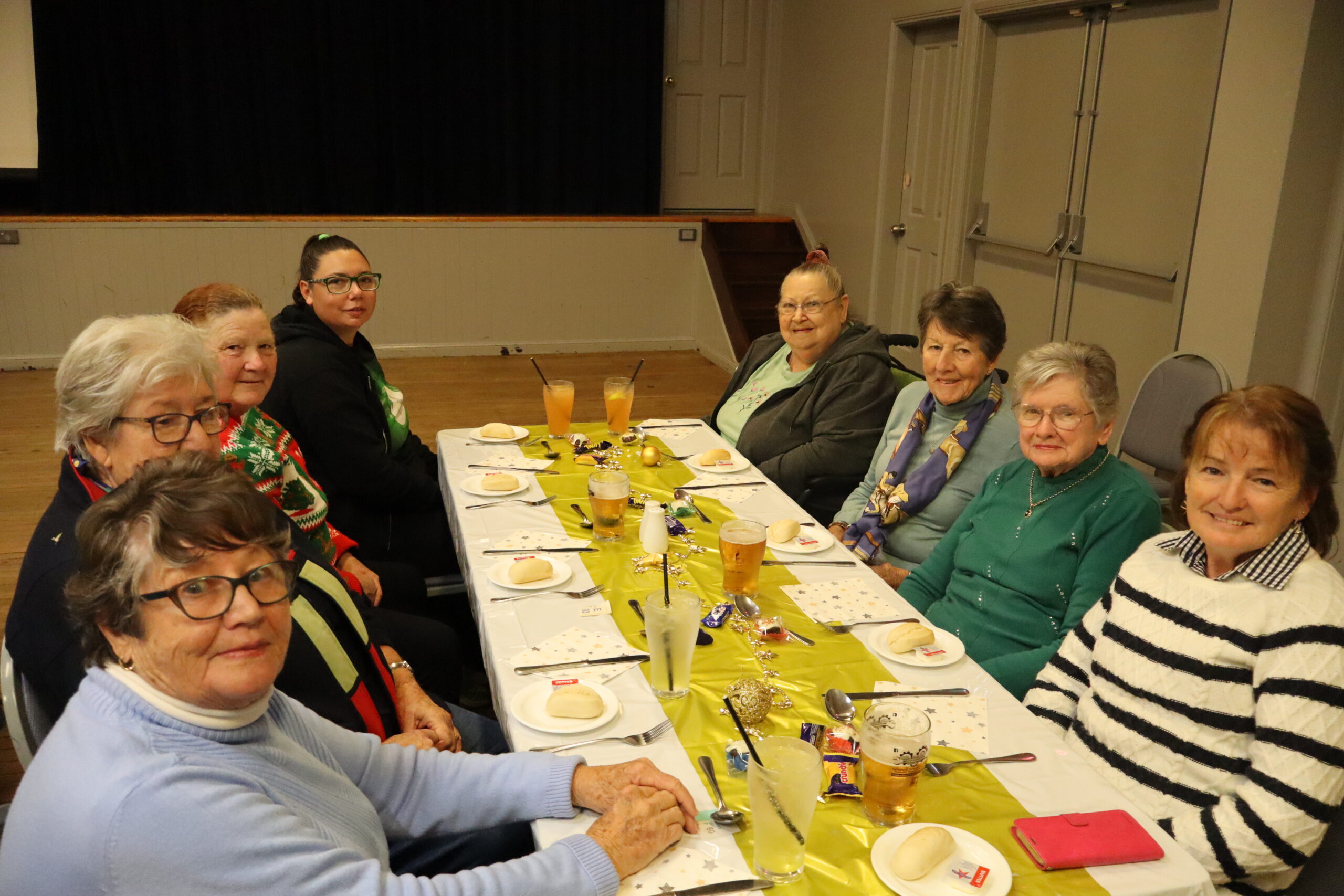 Christmas in July celebrated by Meals on Wheels clients and volunteers