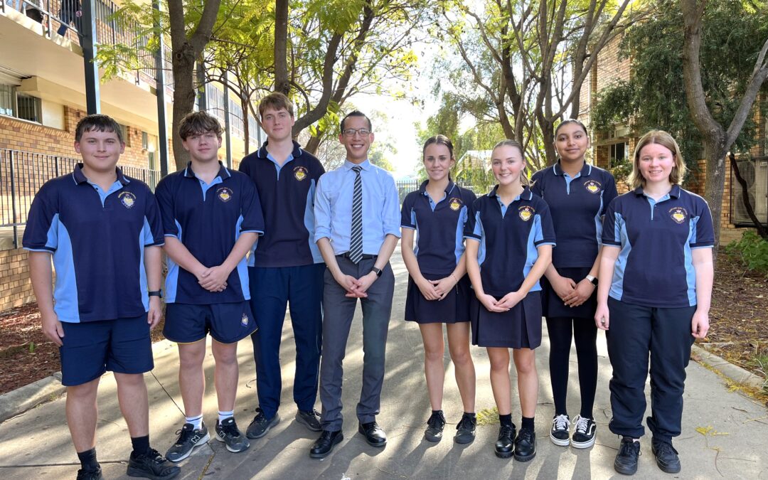 Eddie Woo inspires Narrabri High School students and parents