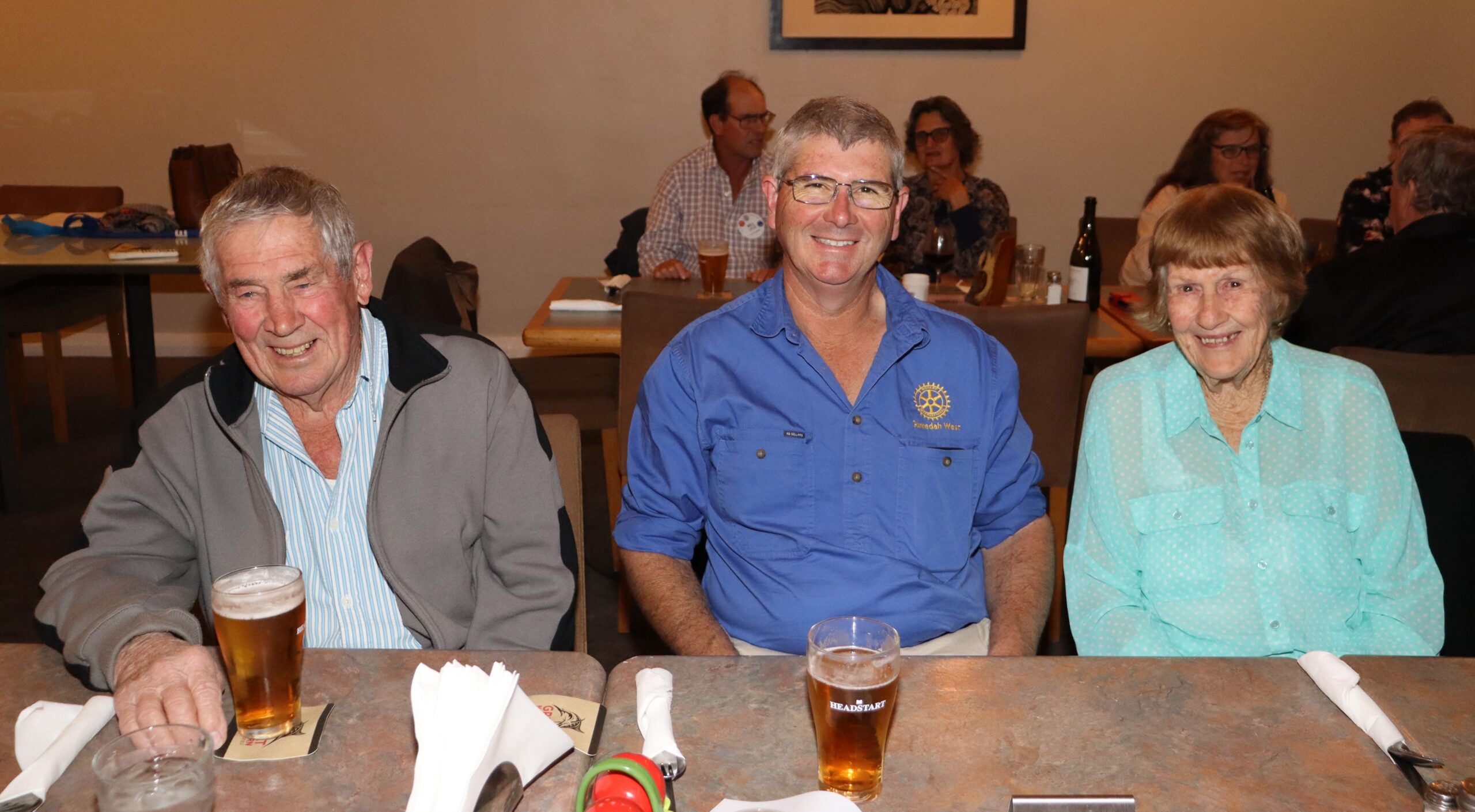 Boggabri Rotary welcomed visiting Gunnedah Rotarians
