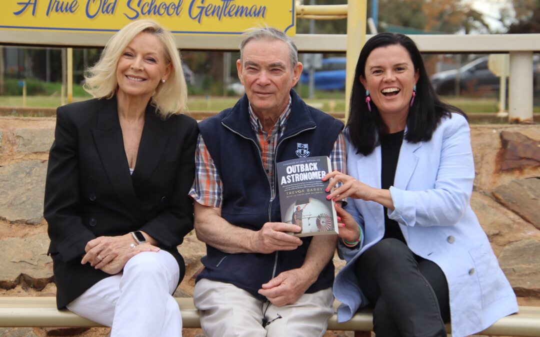 Saturn’s mate from the outback: The remarkable true story of Trevor Barry