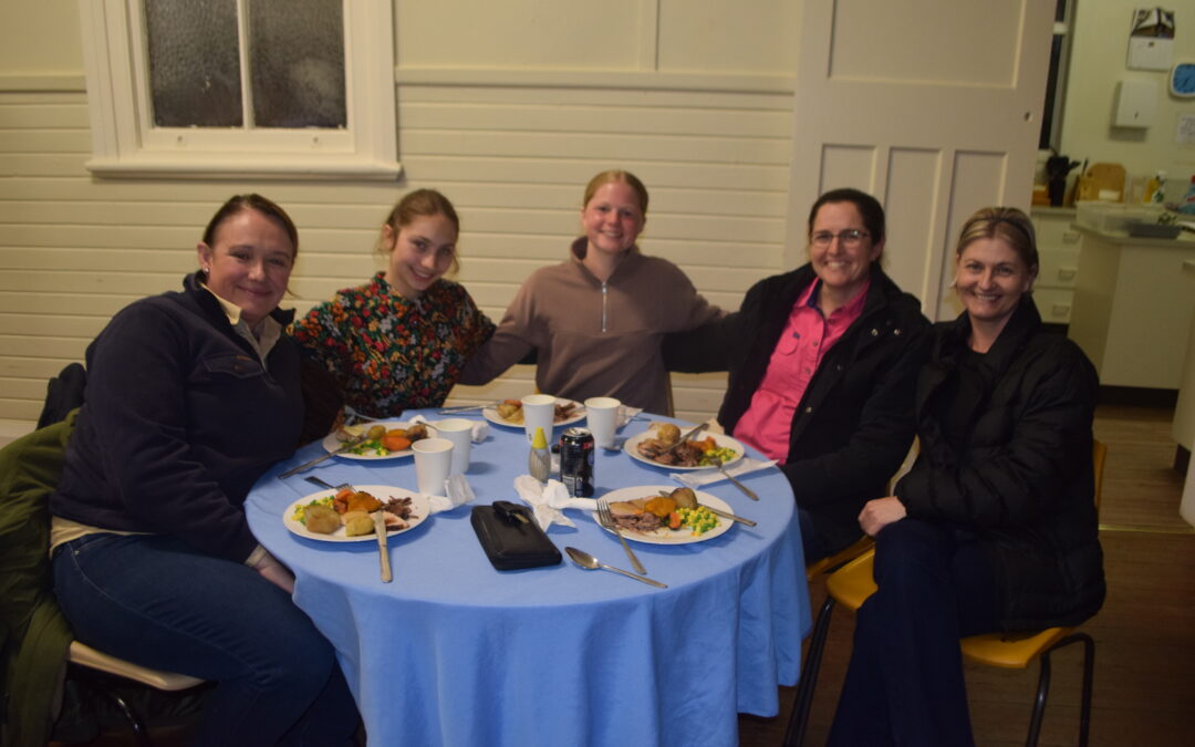 Presbyterian church dinner fundraiser for Mission Aviation Fellowship