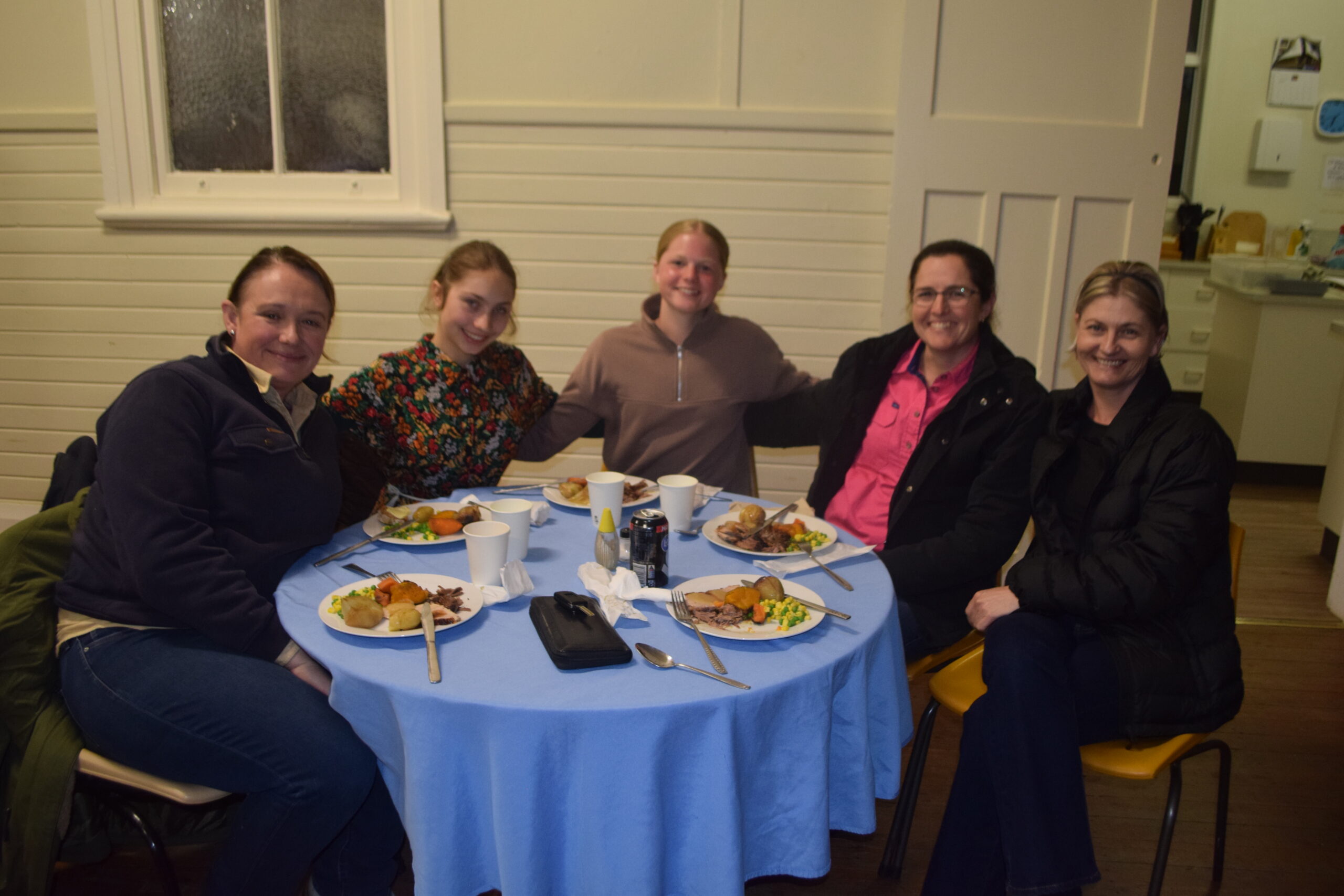 Presbyterian church dinner fundraiser for Mission Aviation Fellowship