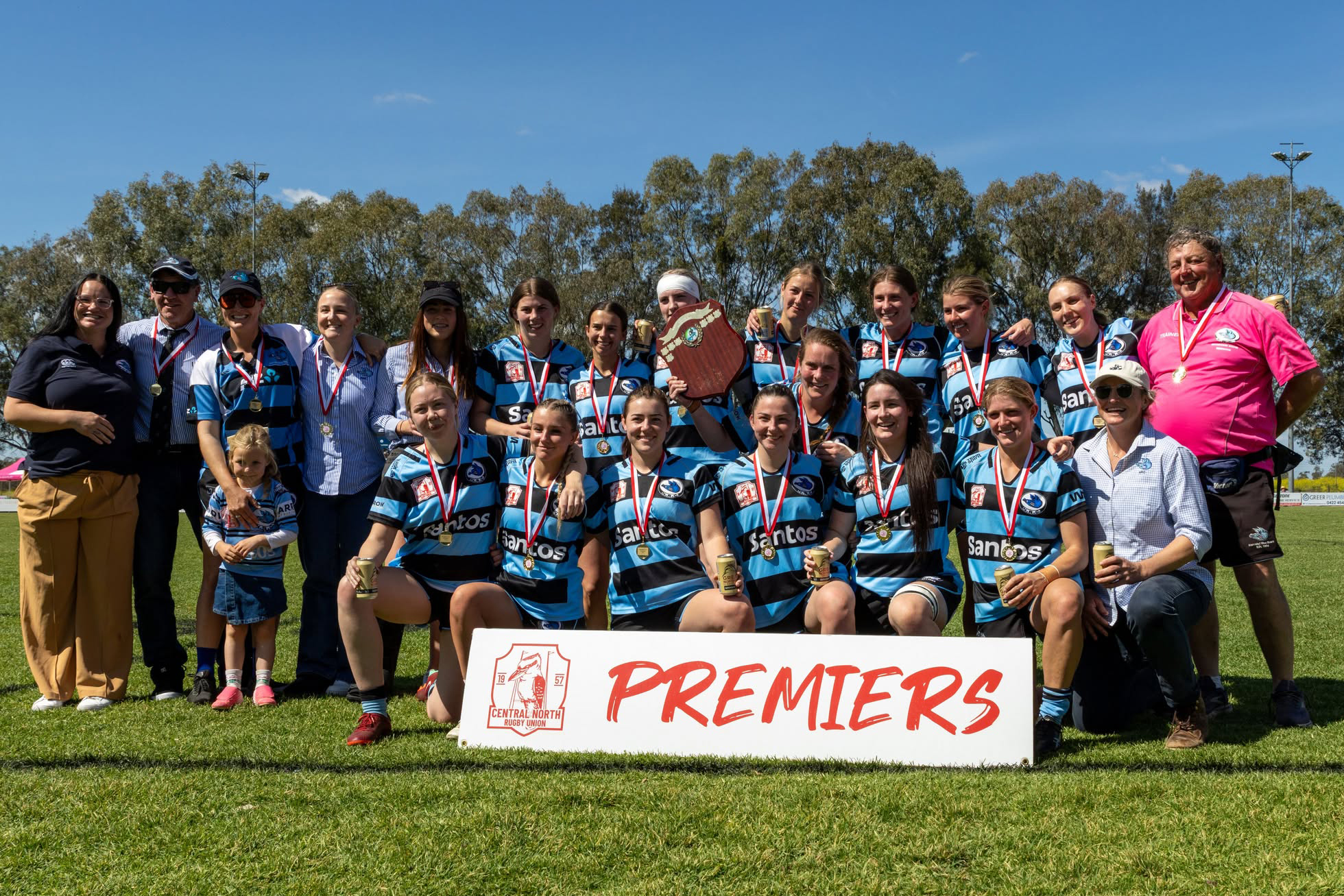 Narrabri Blue Boars secure CNRU women’s 10s competition threepeat