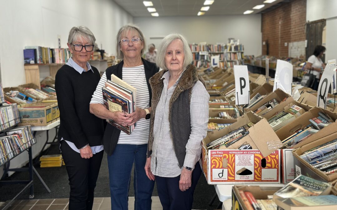 Rotary book sale a fundraising success