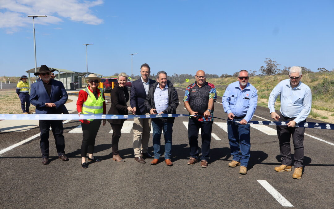 Milestone for $261 million Newell Highway project