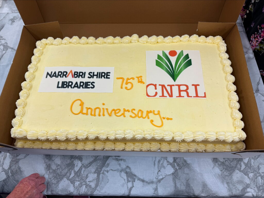 The celebratory cake.