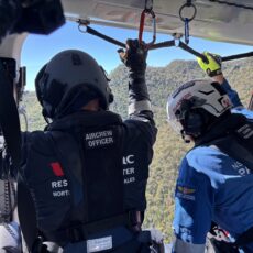 Westpac Rescue Helicopter deployed to assist injured hiker in national park