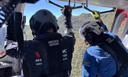 Westpac Rescue Helicopter deployed to assist injured hiker in national park