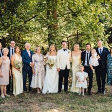 English garden wedding for Sally and Josh