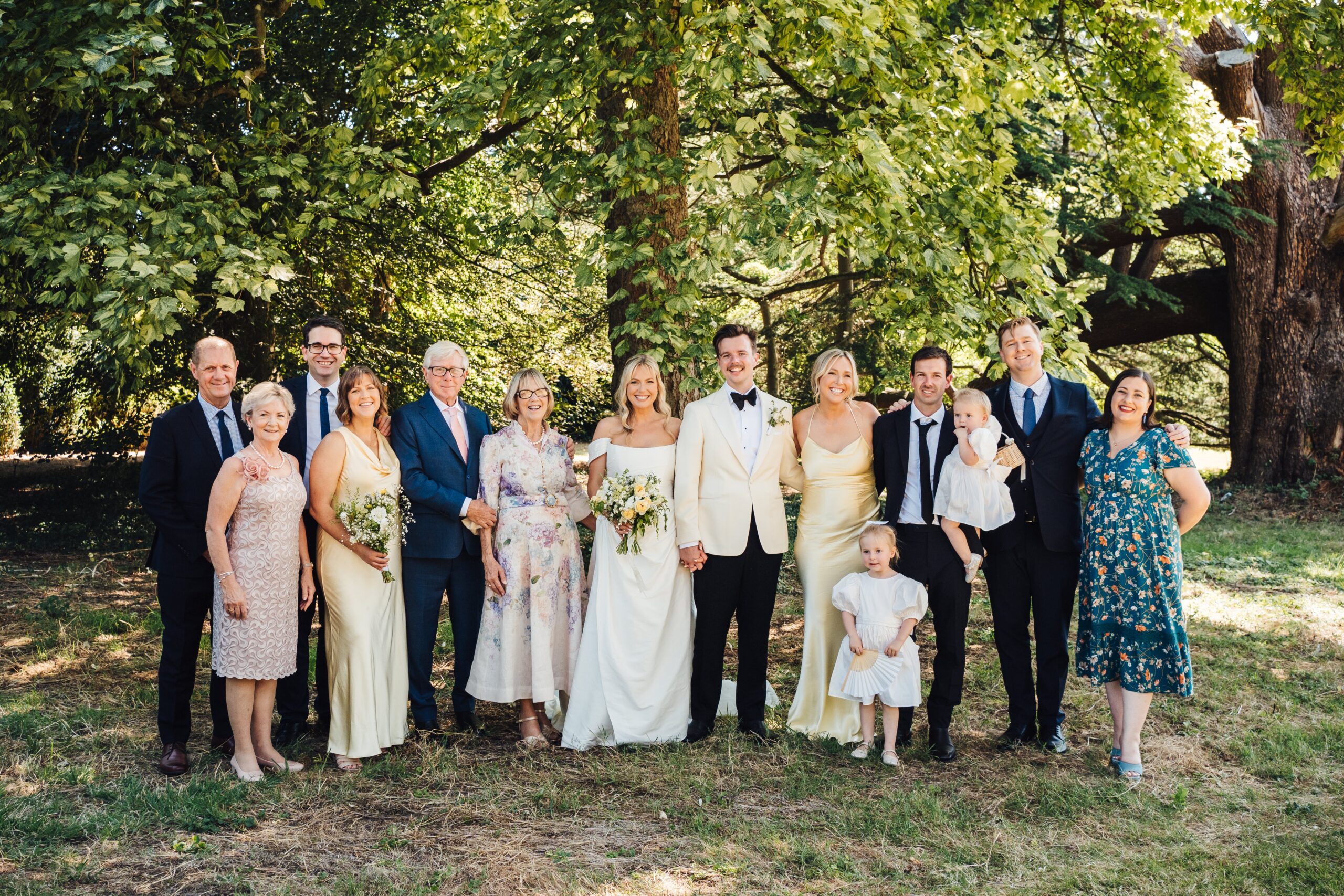 English garden wedding for Sally and Josh