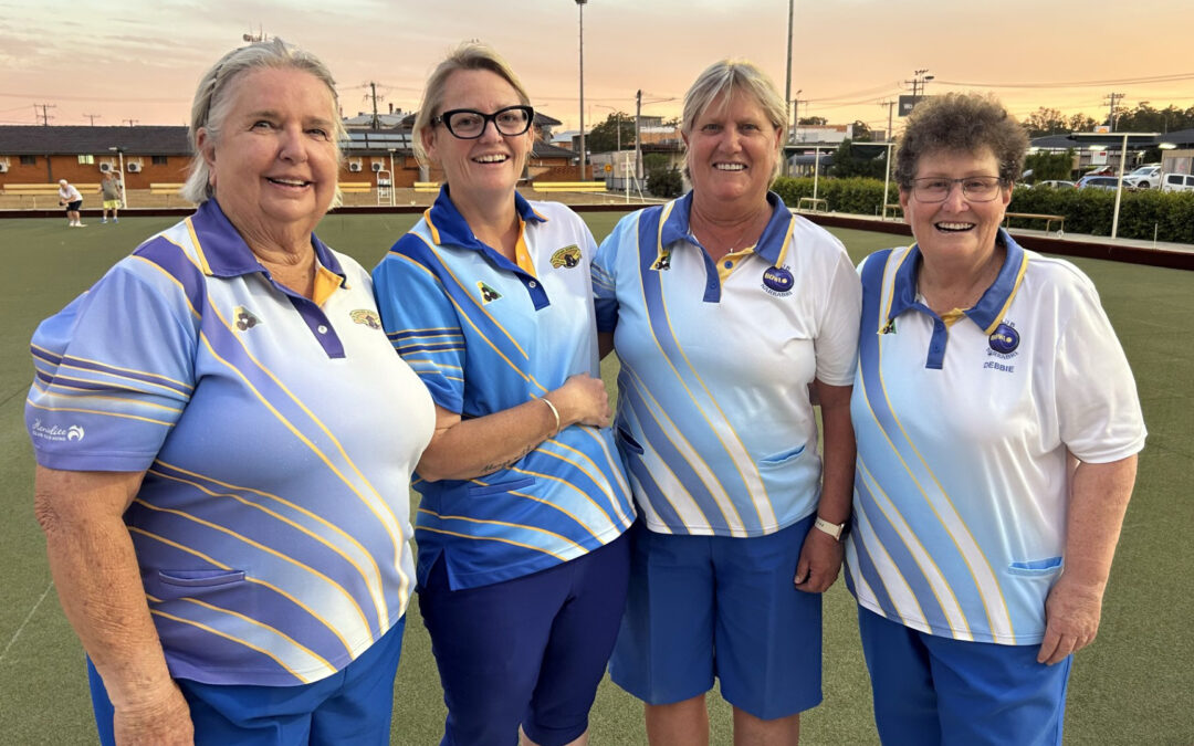 Ladies’ pairs champions crowned at Narrabri Bowling Club