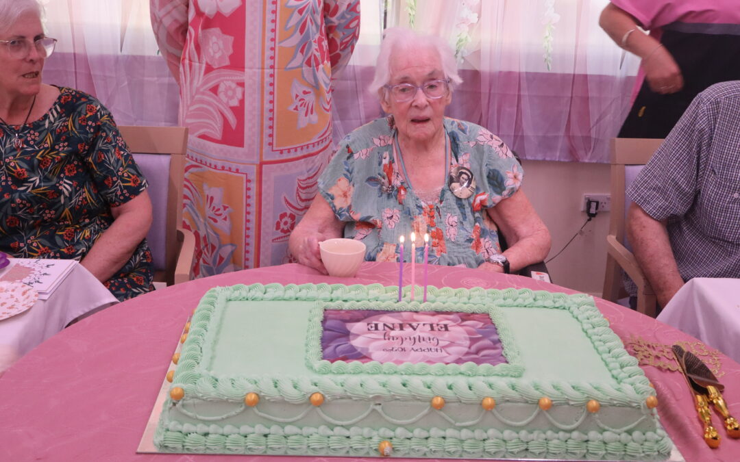 Special high tea marks 103rd birthday of Elaine Jones