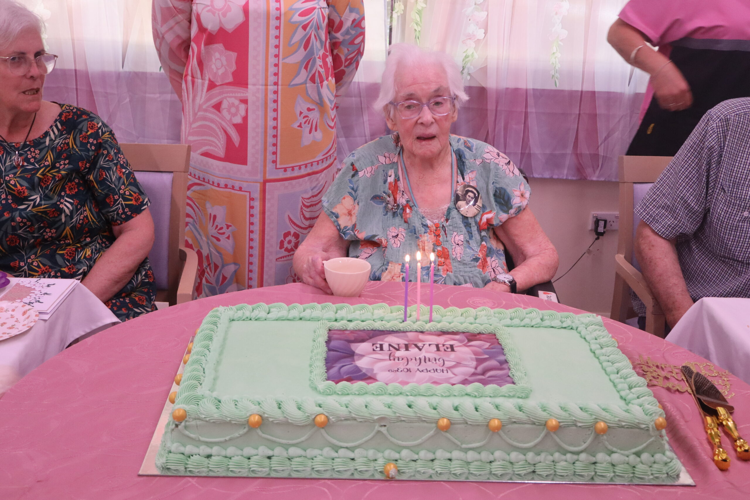 Special high tea marks 103rd birthday of Elaine Jones