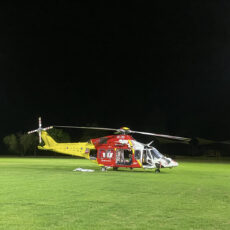Rescue helicopter  tasked to Baradine