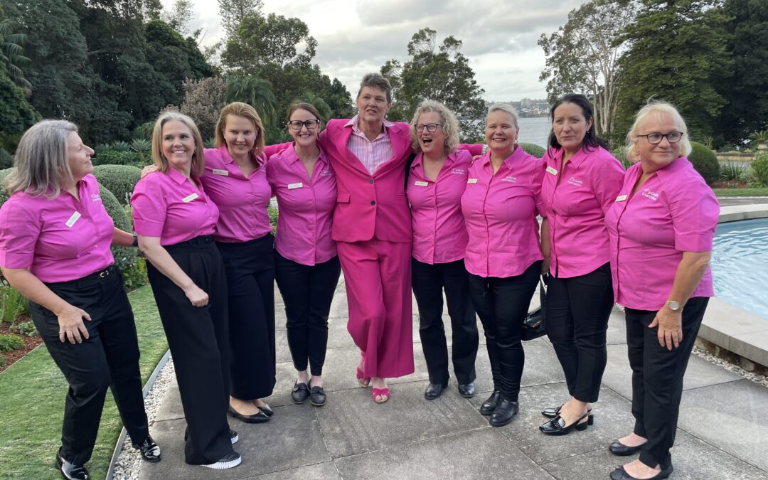 Karen Kirkby attends McGrath Foundation anniversary at Government House celebration