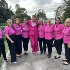 Karen Kirkby attends McGrath Foundation anniversary at Government House celebration