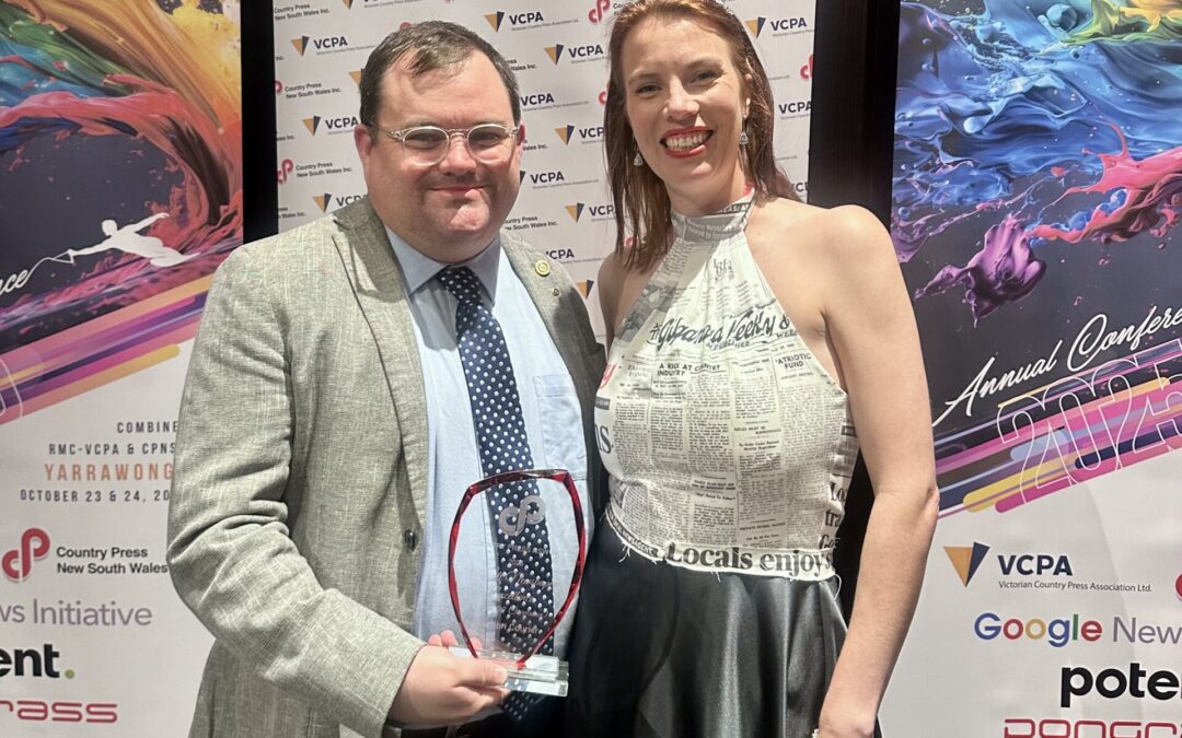 The Courier wins coveted Newspaper of  the Year award