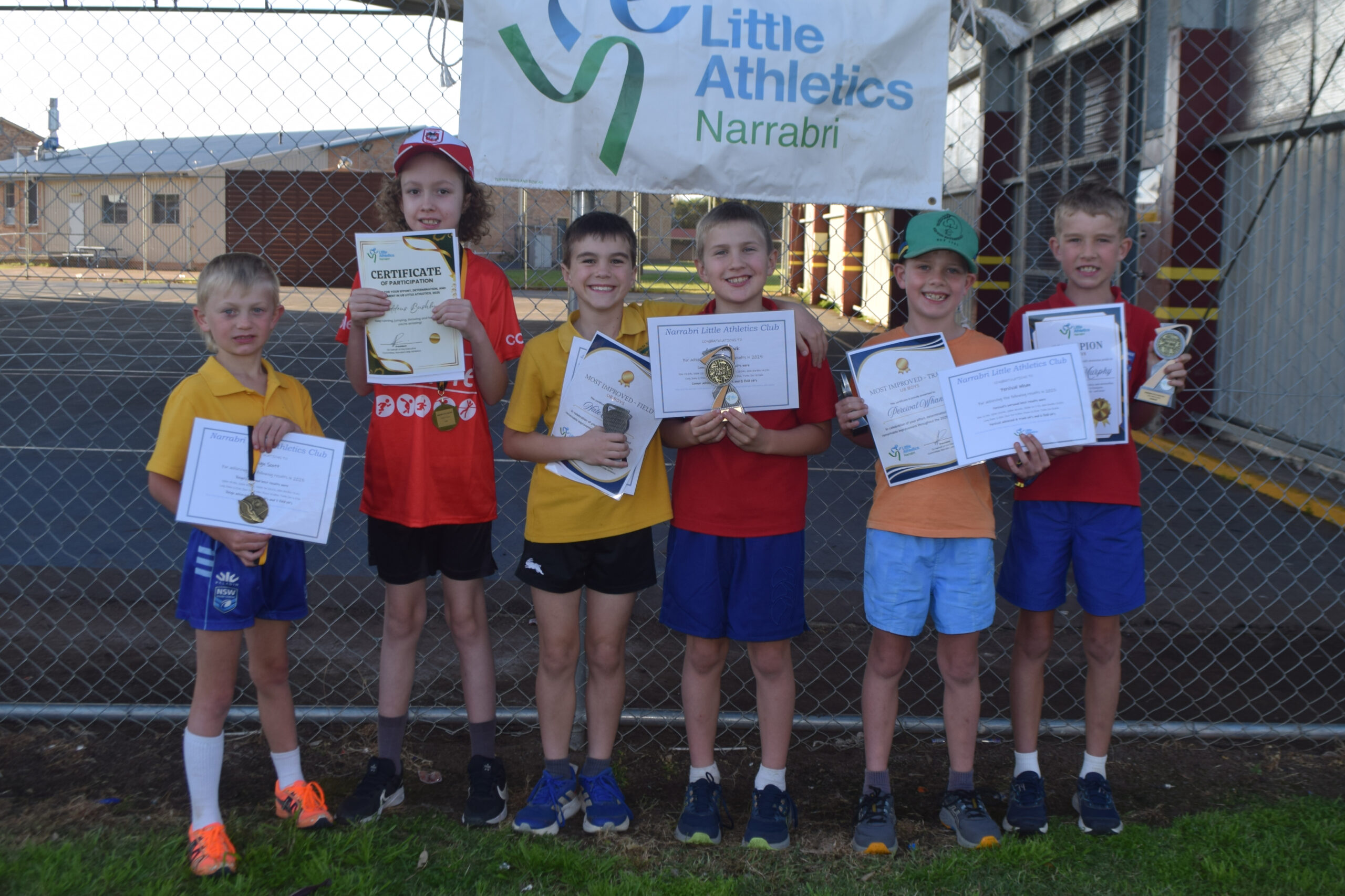 Local little athletes congratulated as the 2025 campaign comes to an end