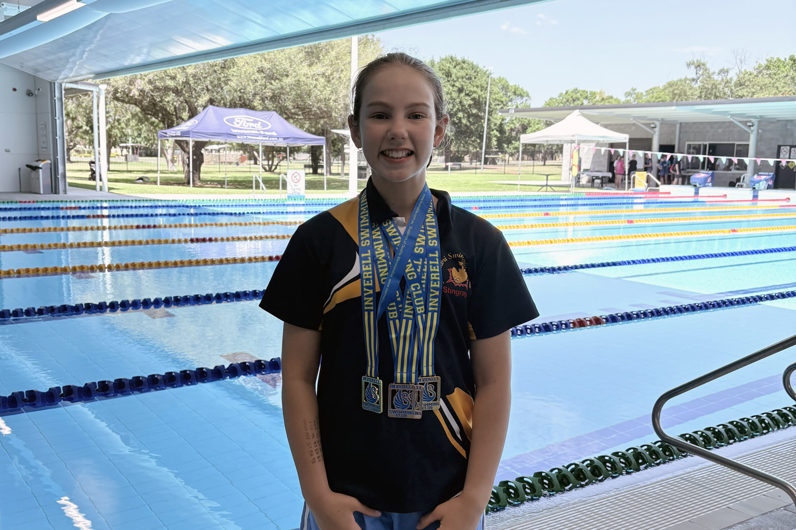 Young Stingray excels at the first swimming carnival of the 2025/26 season